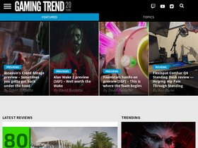 'gamingtrend.com' screenshot