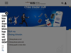'kisvn.vn' screenshot