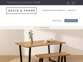 'grainandframe.com' screenshot