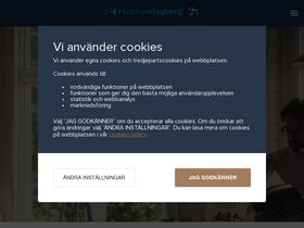 'husmanhagberg.se' screenshot