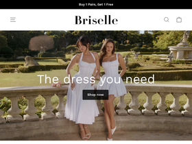 briselle.store homepage screenshot