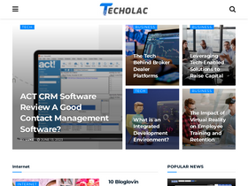 'techolac.com' screenshot
