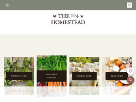 '104homestead.com' screenshot