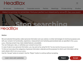'headbox.com' screenshot