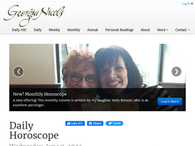 'georgianicols.com' screenshot