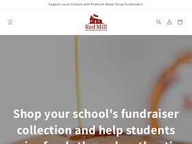maplefundraisers.com homepage screenshot