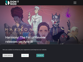 'dont-nod.com' screenshot