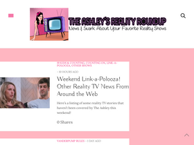 'theashleysrealityroundup.com' screenshot