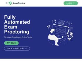 'autoproctor.co' screenshot
