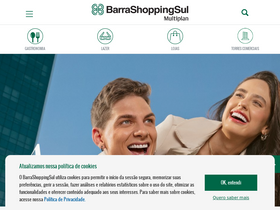 'barrashoppingsul.com.br' screenshot