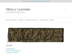 'mitosyleyendascr.com' screenshot