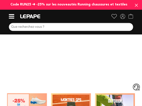 'lepape.com' screenshot