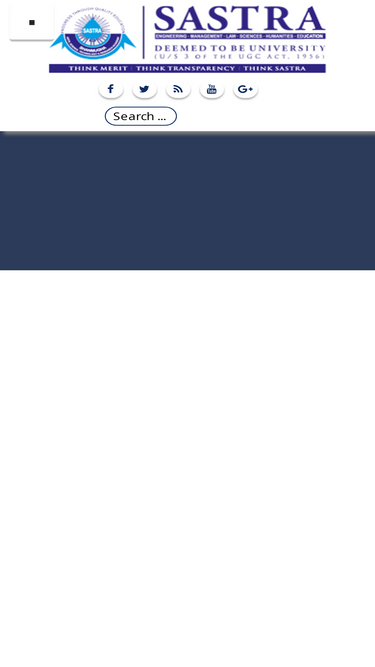 sastra.edu