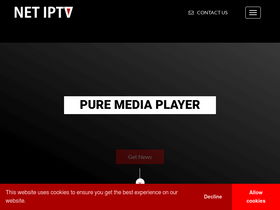 'netiptv.eu' screenshot
