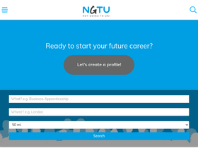 'notgoingtouni.co.uk' screenshot