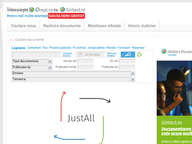 'idrept.ro' screenshot