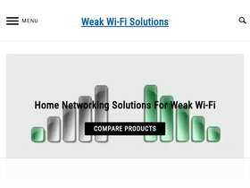 'weakwifisolutions.com' screenshot