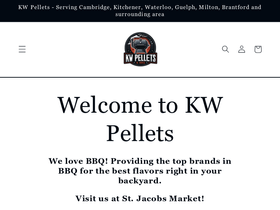 kwpellets.ca homepage screenshot