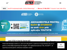 'stbsa.ro' screenshot