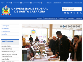 'ufsc.br' screenshot