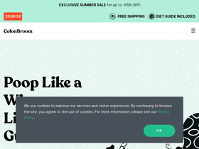 'colonbroom.com' screenshot