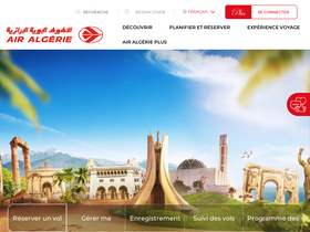 'airalgerie.dz' screenshot