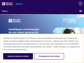 'britishcouncil.org.mx' screenshot