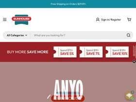Sunhouse Global homepage screenshot