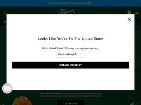 'kiehls.ca' screenshot