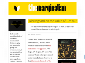 'themarginalian.org' screenshot