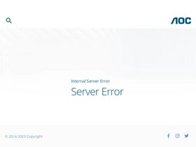 'aoc.com' screenshot