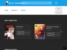 'neatmangas.com' screenshot