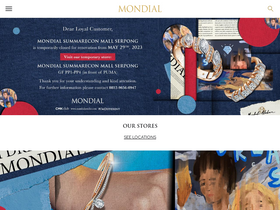 'mondialjeweler.com' screenshot