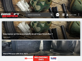 'airsoftsniperforum.com' screenshot