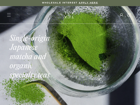 thetovtea.com homepage screenshot