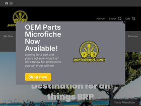 partsdepot.com homepage screenshot