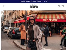 Le Collant Frenchie website screenshot