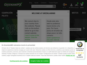 'greenlandmx.es' screenshot