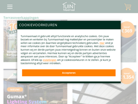 'tuinmaximaal.nl' screenshot