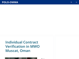 'polo-owwa.com' screenshot