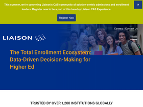 'vmcas.liaisoncas.com' screenshot