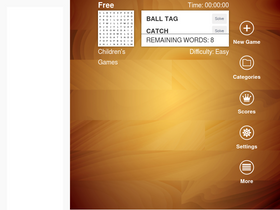 'free-word-search.com' screenshot