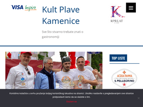 'plavakamenica.hr' screenshot