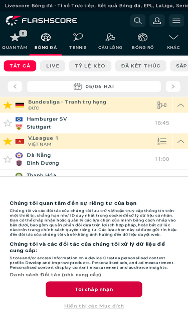 flashscore.vn