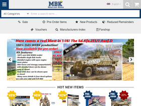 'modellbau-koenig.de' screenshot