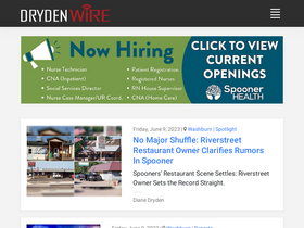 'drydenwire.com' screenshot