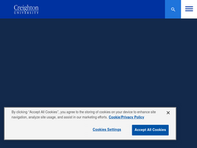 'creighton.edu' screenshot