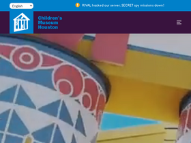 'cmhouston.org' screenshot