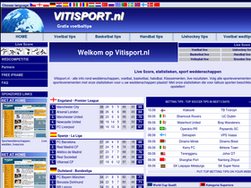 'vitisport.nl' screenshot