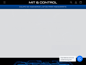 mitcontrol.com.mx homepage screenshot